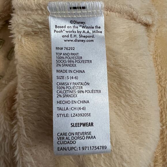 Disney 100 Winnie the Pooh Hunny Sleep Sweatshirt Size Small - Picture 7 of 7